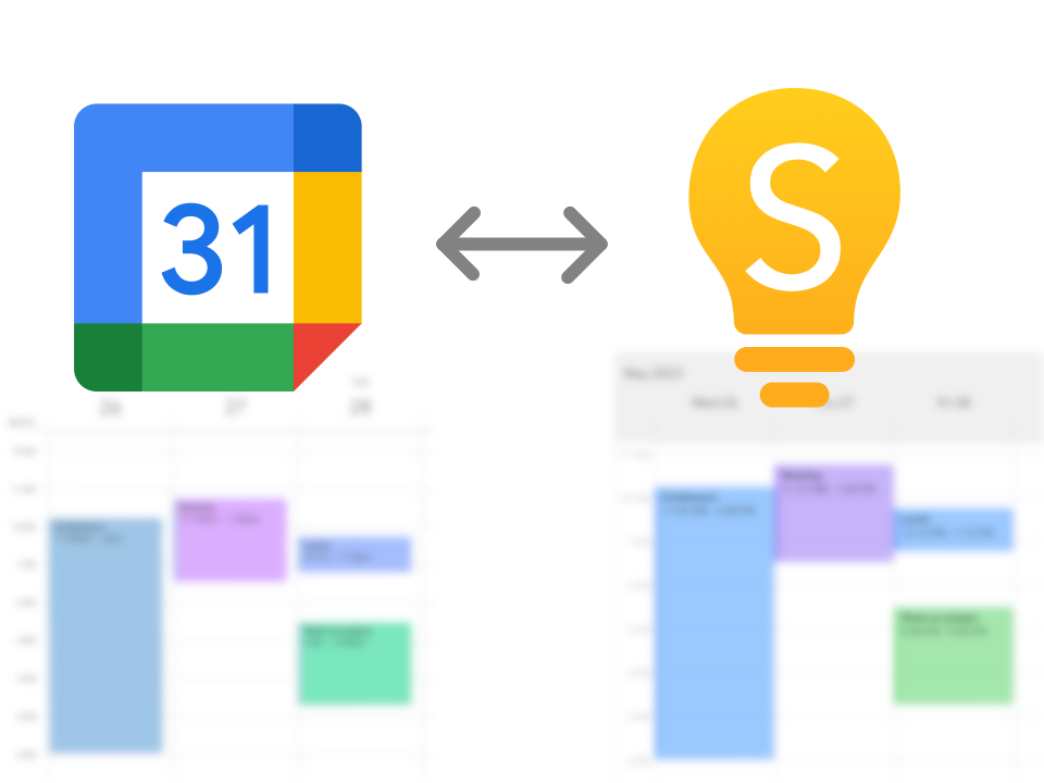 Sync events with your Google Calendar